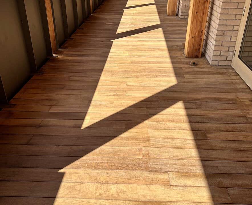 Notts trent University wooden floor refurbishment and maintenance