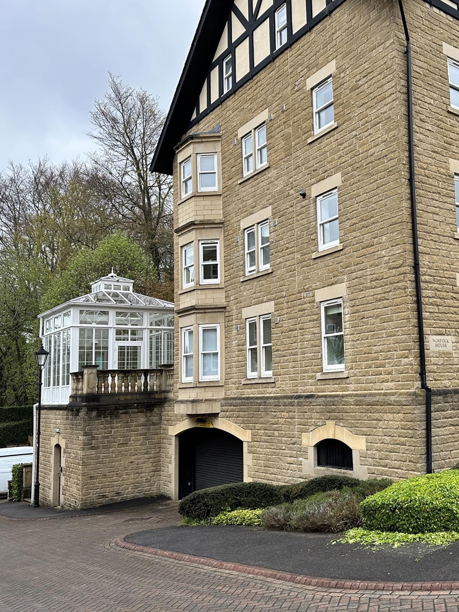 Stone Cleaning Harrogate Before