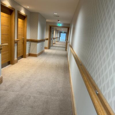 Hallway Decorated